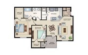 911 sqft