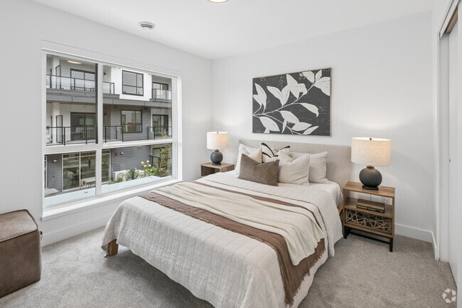 3BR, 2.5BA - 1,296SF - Bedroom