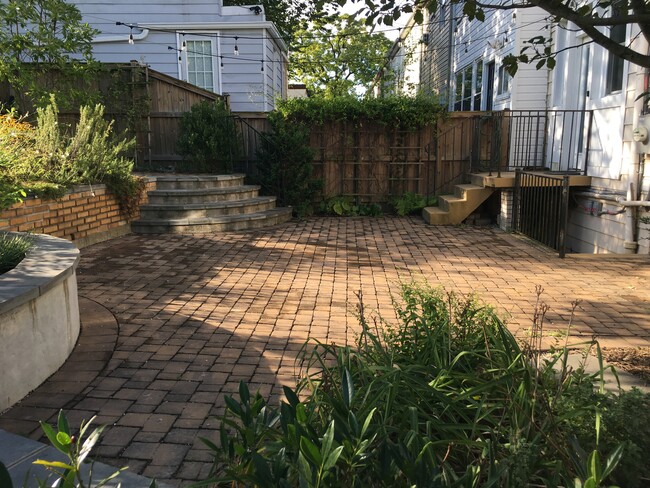 Backyard Patio - 4847 Illinois Ave NW Townhome