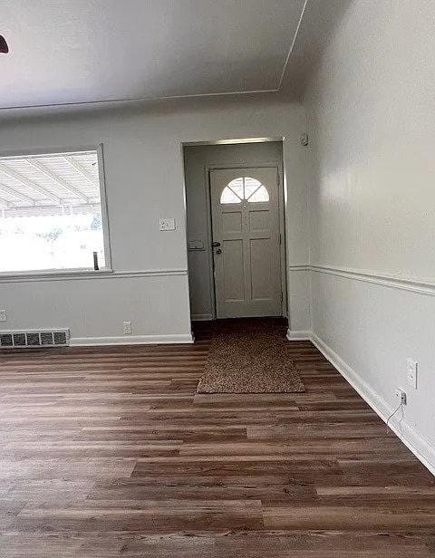 living room to front door