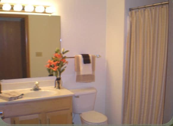 Bathroom with W&D Hookups