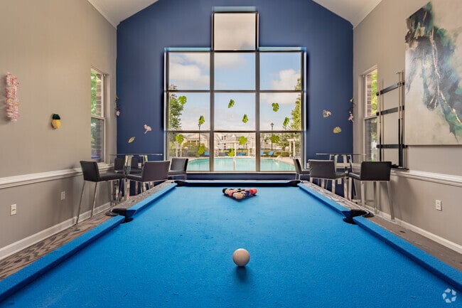 Mesa de billar de la casa club - Bridgewater at Town Center