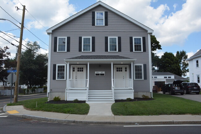 Exterior - Front - 87-89 Central Ave Townhome