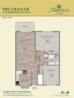 Chaucer: Two Bedroom/One Bath First Floor