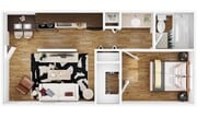 1BR/1BA - A 1