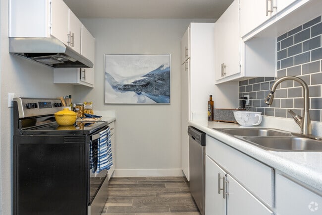 1BR, 1BA - 520SF - Kitchen