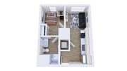 1 Bed, 1 Bath Classic