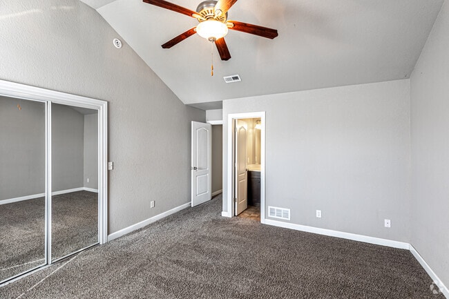 2BR, 2.5BA - 1266SF - Bedroom