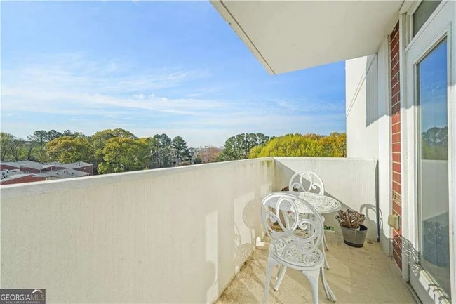 Balcony - 375 Ralph McGill Blvd NE Unit Furnished Condo