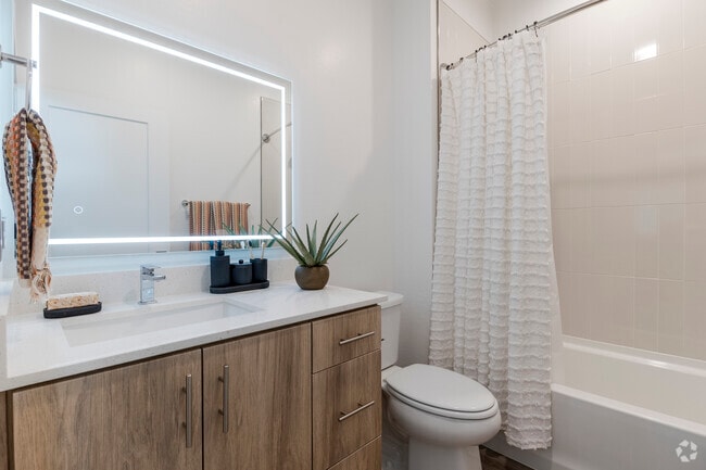 1BR, 1BA - 664SF - Bathroom