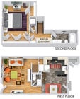 Newport Townhome 3D