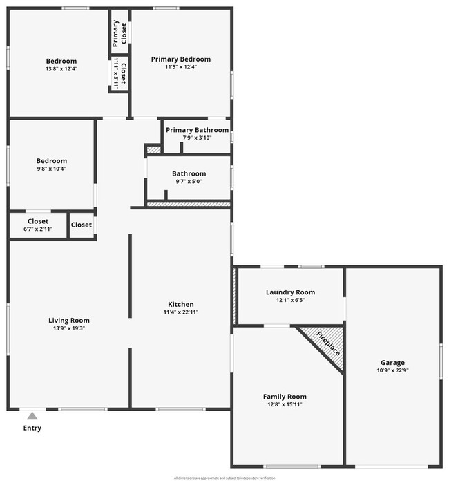 Photo - 3 Bedroom 1.75 bath with Solar Panels