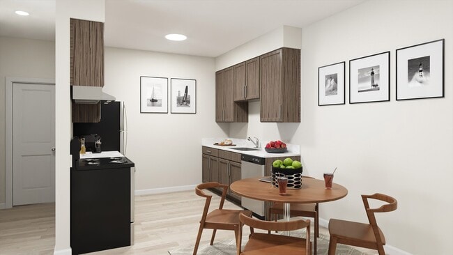 Renovated apartment homes at Westwood Village Apartments in Westland, MI.