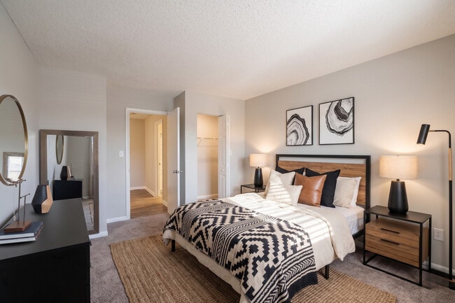 Apartamentos renovados de una habitación en Triangle Park en Durham, Carolina del Norte.