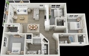 Plano de planta C2 Populus Pooler