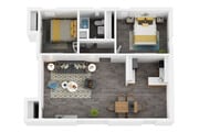 2BR Large Renovated