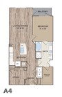 1 BED / 1 Bath + Study