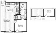 A2 floor plan Virage