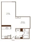 Studio - S2 Floor Plan