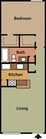 1BR/1BA