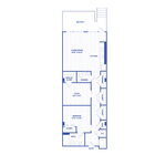 A21 floor plan Watermark at Buzzard Point