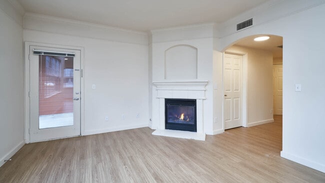 Living Room with Fireplace