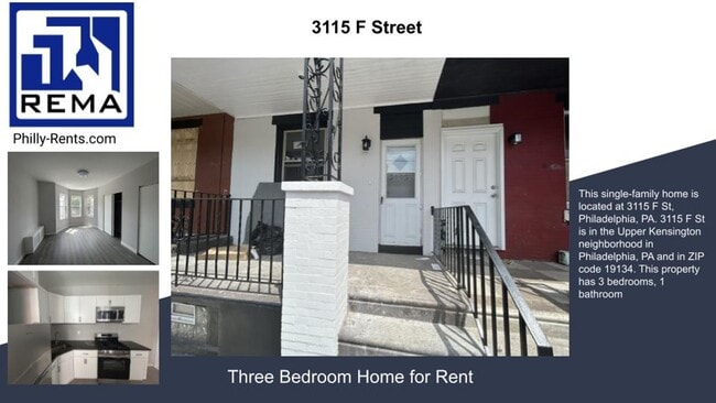 Building Photo - Charming 3 BR/1 BA Philly Row Home with Porch, Deck & Basement