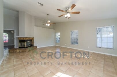 Photo - Move-In Ready 3BR/2BA with Brand-New Kitchen, Fireplace & Fenced Yard!