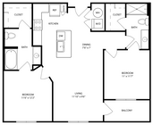 Piestewa floor plan Peak 16