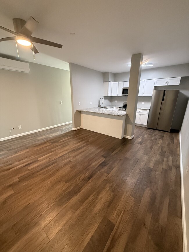 Living/ kitchen - 111 N Main St Apartments
