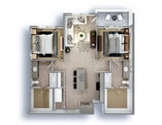 B floor plan Prose Desert River