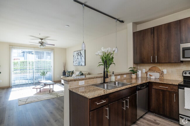 Flagstone JB 1BR, 1BA - 871SF - Kitchen - Mosaic Westshore Apartments
