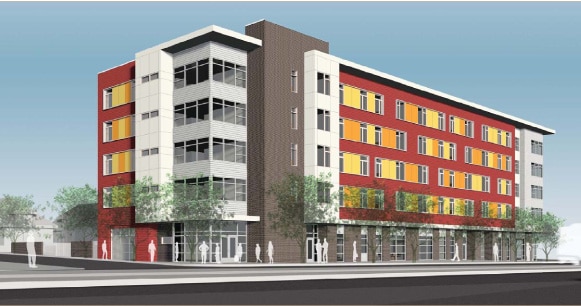 Artist Rendering - Patton Park Apartments