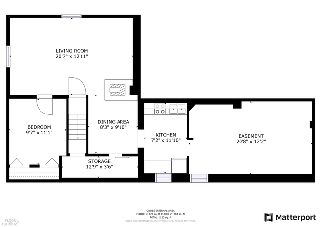 Photo - 1 br, 1 bath House - 432 South Main Street