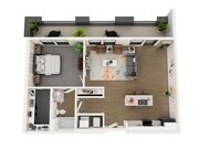 Penthouse G Floorplan View