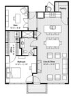 Elegant 1 BR Den + Spa Shower, Gas Cooking