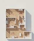 Tiberon 2x1 H and J Floor Plan - Light