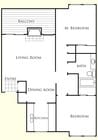 2BR/1BA