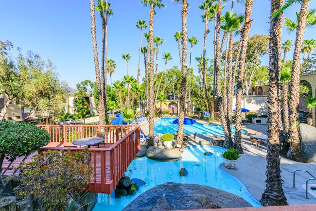 Pond and Deck