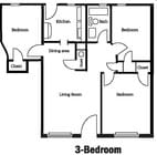 3BR/1BA