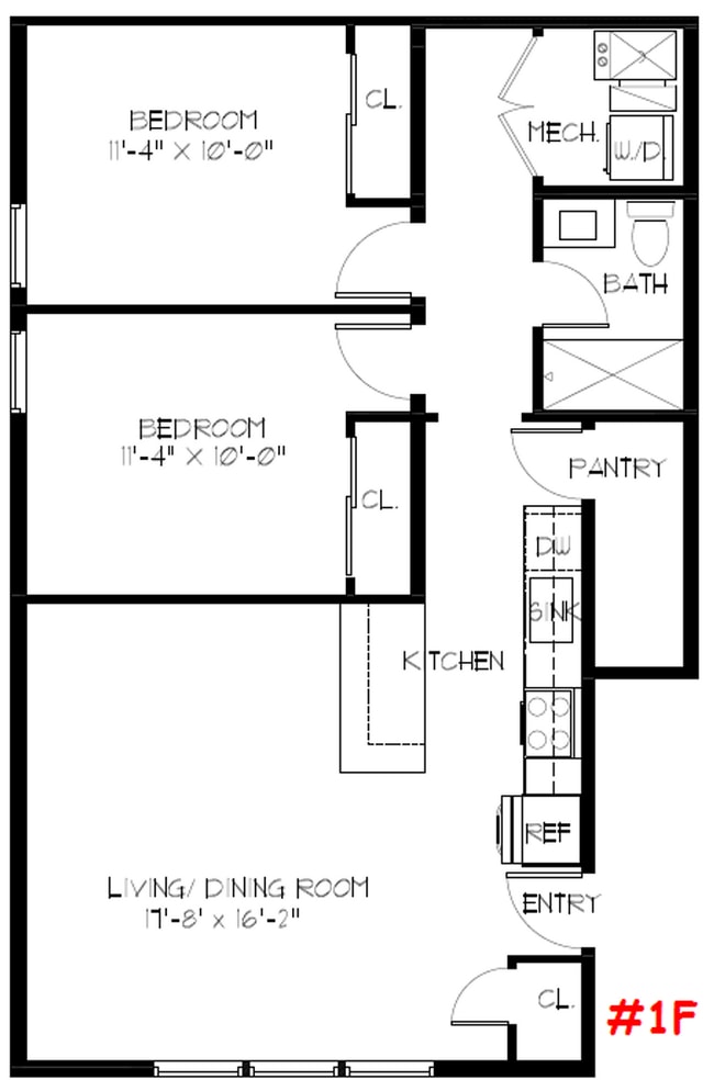 Photo - Gorgeous 2Bed/1bath in Logan Square! Condo Quality! In-Unit Laundry! Central Air! Stainless Steel! Unit 1F