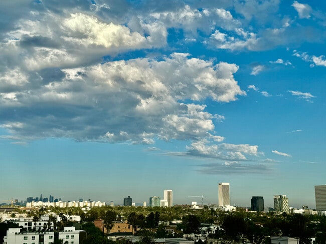 View from Living Room - 321 S San Vicente Blvd Unit #805