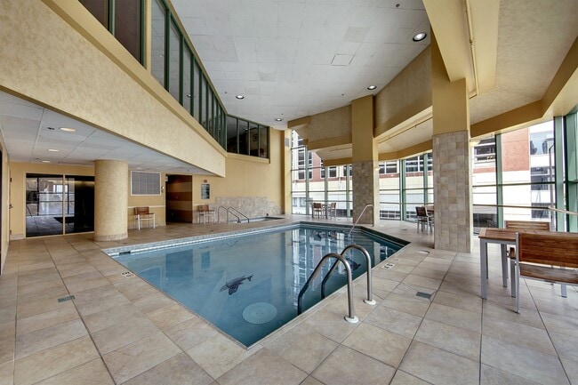 Indoor Pool - The Pointe Apartments