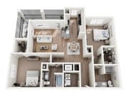 B2 floor plan Arcadia at Carolina Forest