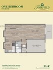 1 Bed , 1 Bath 790 sq ft