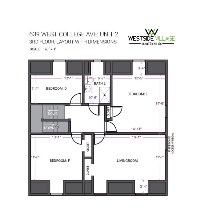 639 W College Ave Unit 02/3