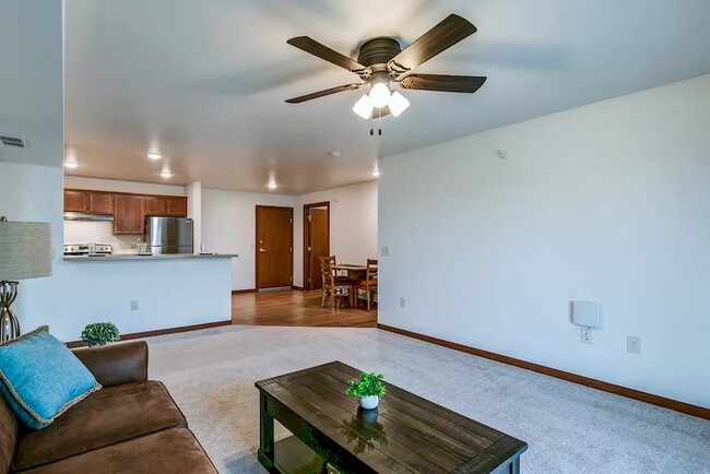 Spacious living room