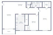 Bel Air - 2b 1b 925sqft - B1