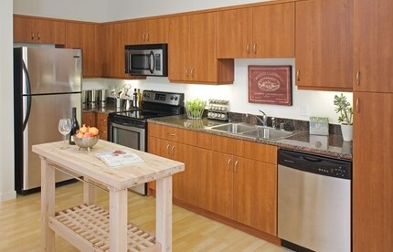 Cocina modelo - Aloft on Cortez Hill