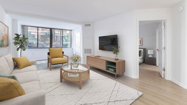 Living Room with Hard Surface Flooring
